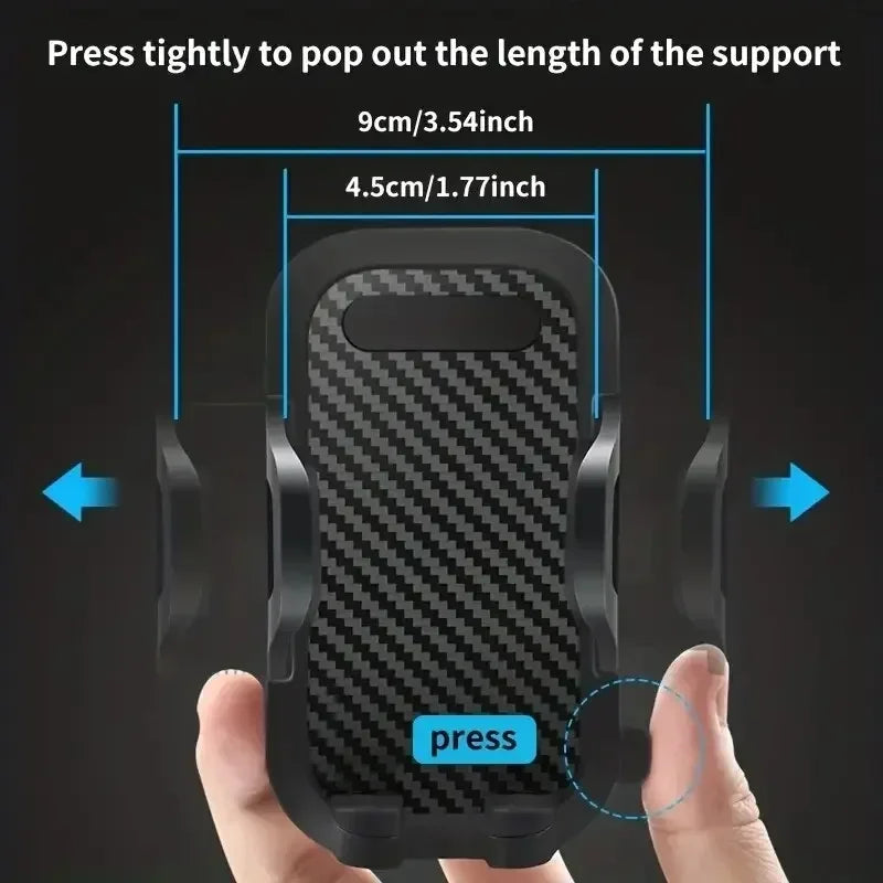 NEW Sucker Mount 360° Rotation Car Phone Holder Cellphone Stand Stable Suction Cup Support in Car Universal Mobilephone Bracket